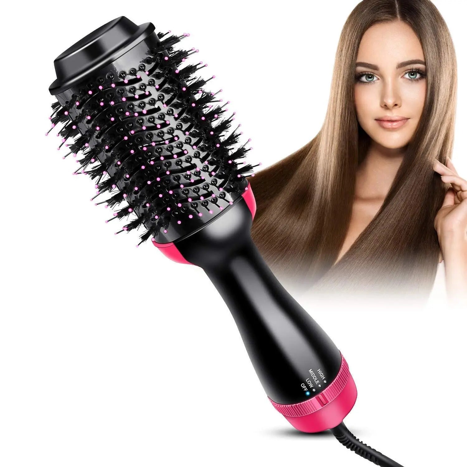 3в1 ЧЕТКА СЕШОАР за сушене, изправяне и обем One step hair dryer Aventra Store