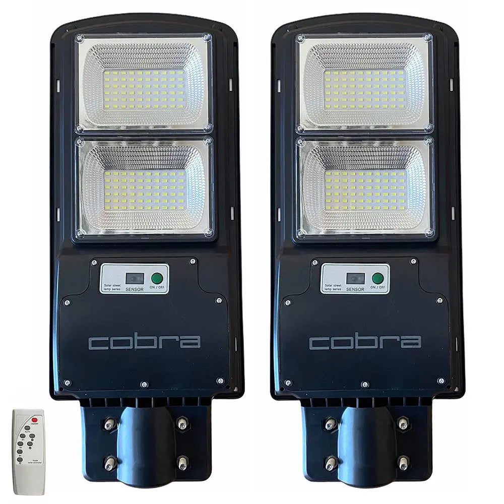 2 BR. SOLAR STREET LAMP COBRA 250W Aventra Store