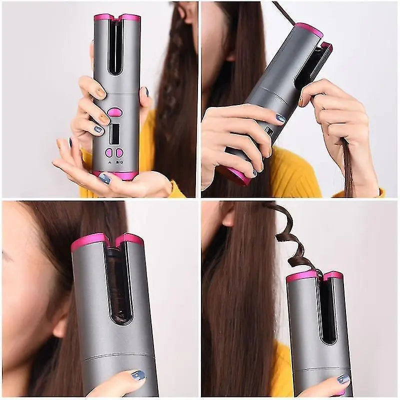 2в1 Безжична маша за коса керамична и Power bank за телефон CORDLESS Aventra Store