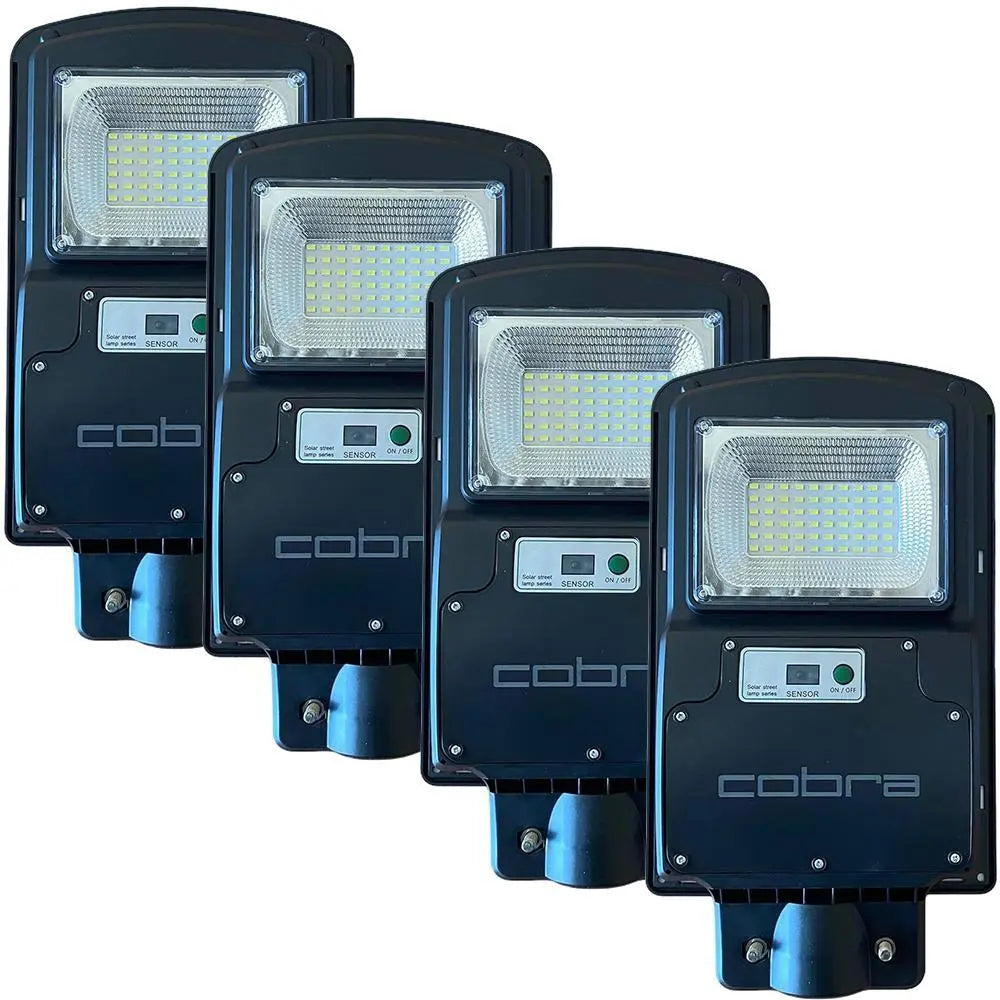 4 BR. SOLAR STREET LAMP COBRA 125W Aventra Store