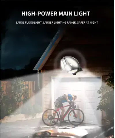 Захранвана със слънчева енергия COB 150 LED лампа