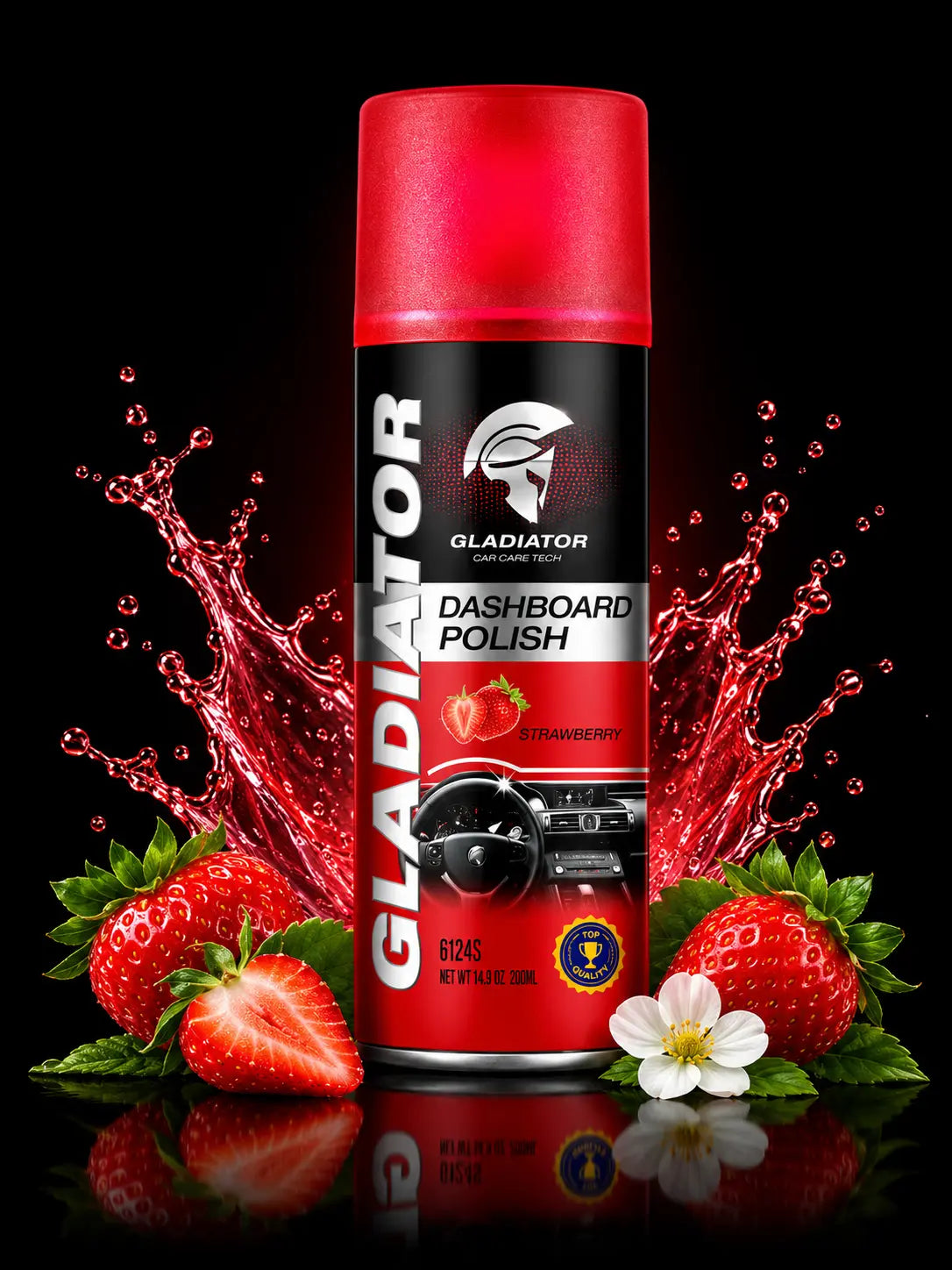 Спрей за почистване и полиране на табло GT24, GLADIATOR® GLADIATOR