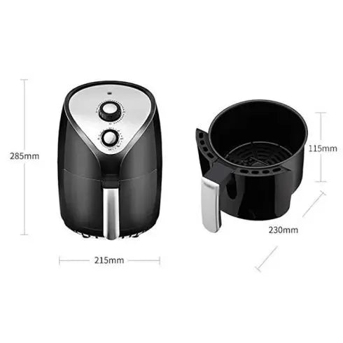 Air Fryer Cook Faster appliance for cooking without fat 2.6l. Aventra Store