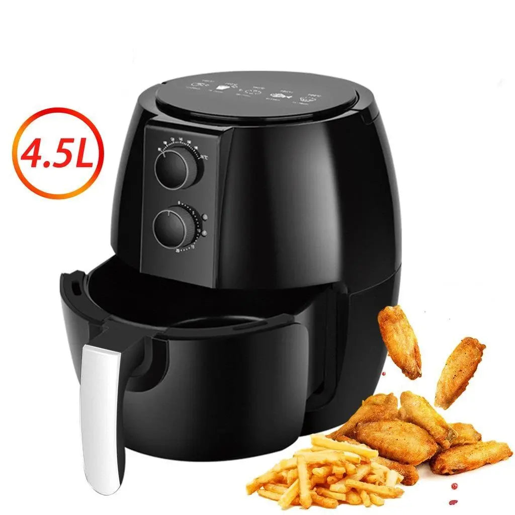 Air Fryer fryer without fat 4.5L 1350W BW-1011 + RECIPES BOOK Aventra Store