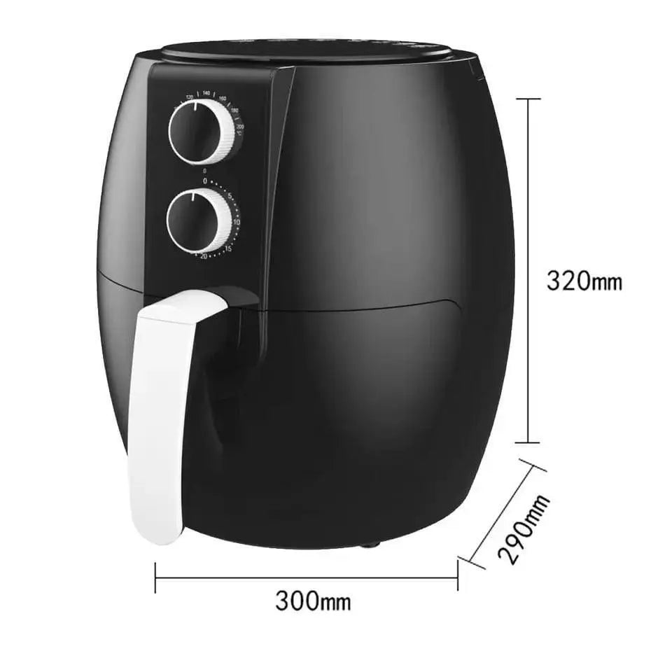 Air Fryer fryer without fat 4.5L 1350W BW-1011 + RECIPES BOOK Aventra Store