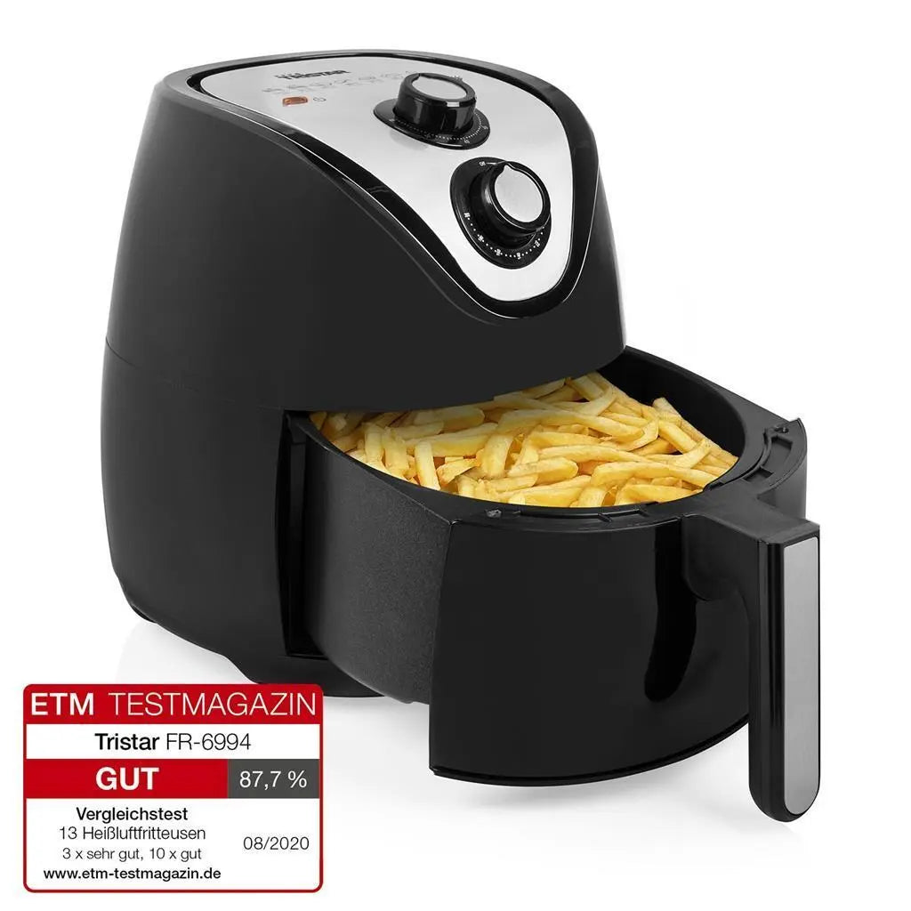 Air Fryer fryer without fat 4.5L STEIGENBERGER 1500W + RECIPES Aventra Store