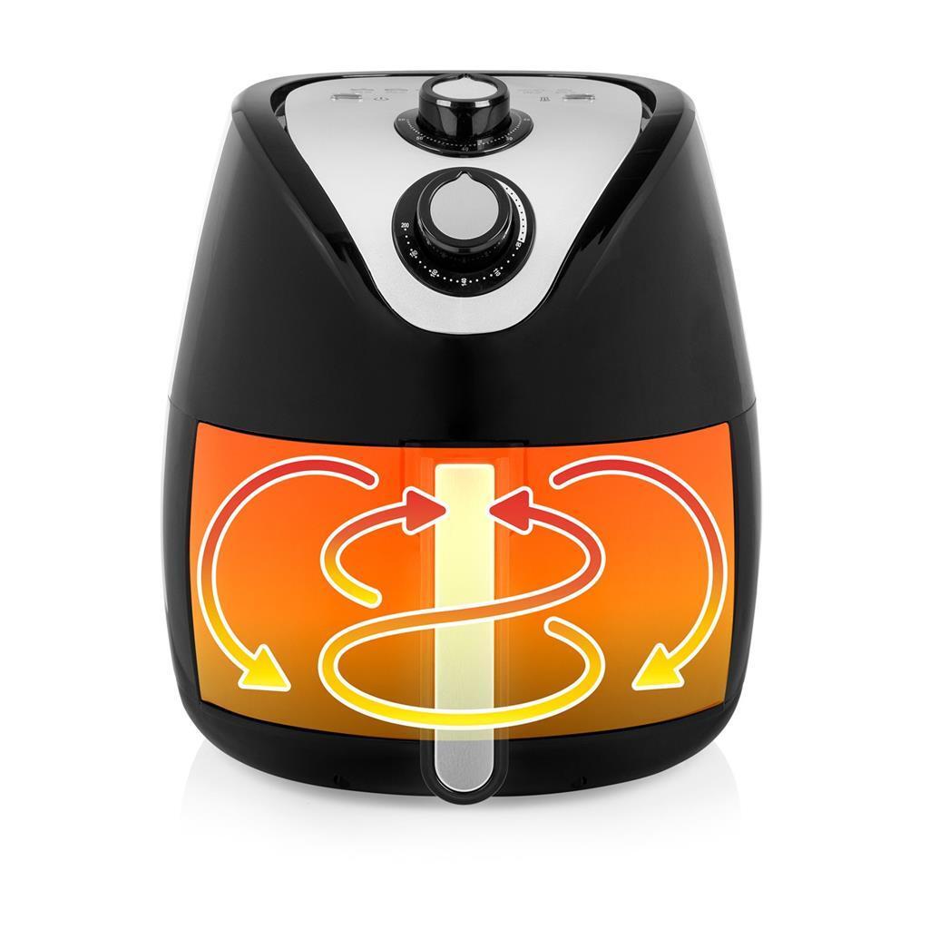 Фритюрник Air Fryer без мазнина 4.5L STEIGENBERGER 1500W + РЕЦЕПТИ