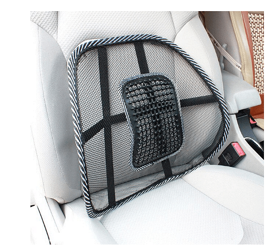 Анатомична облегалка за кръста с масажна зона, За колата, офиса и дома