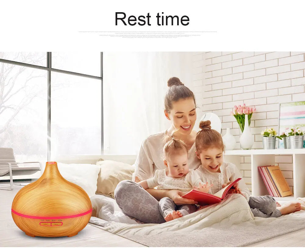 Aroma humidifier for room with aromatherapy /light oak/ Aventra Store