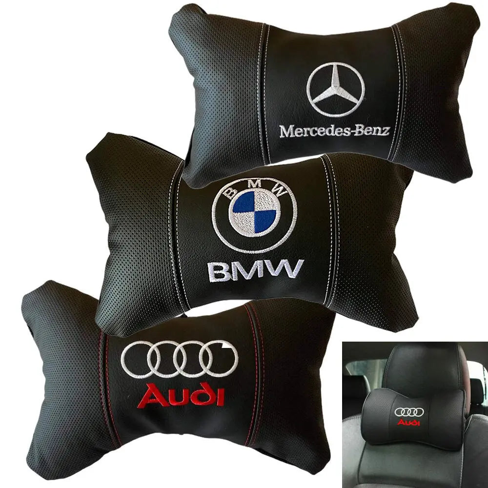 Авто ергономични възглавнички на марки автомобили 2бр. Комплект Aventra Store