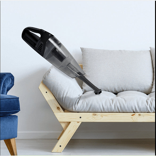 Безжична безжична прахосмукачка, мокро и сухо, черна