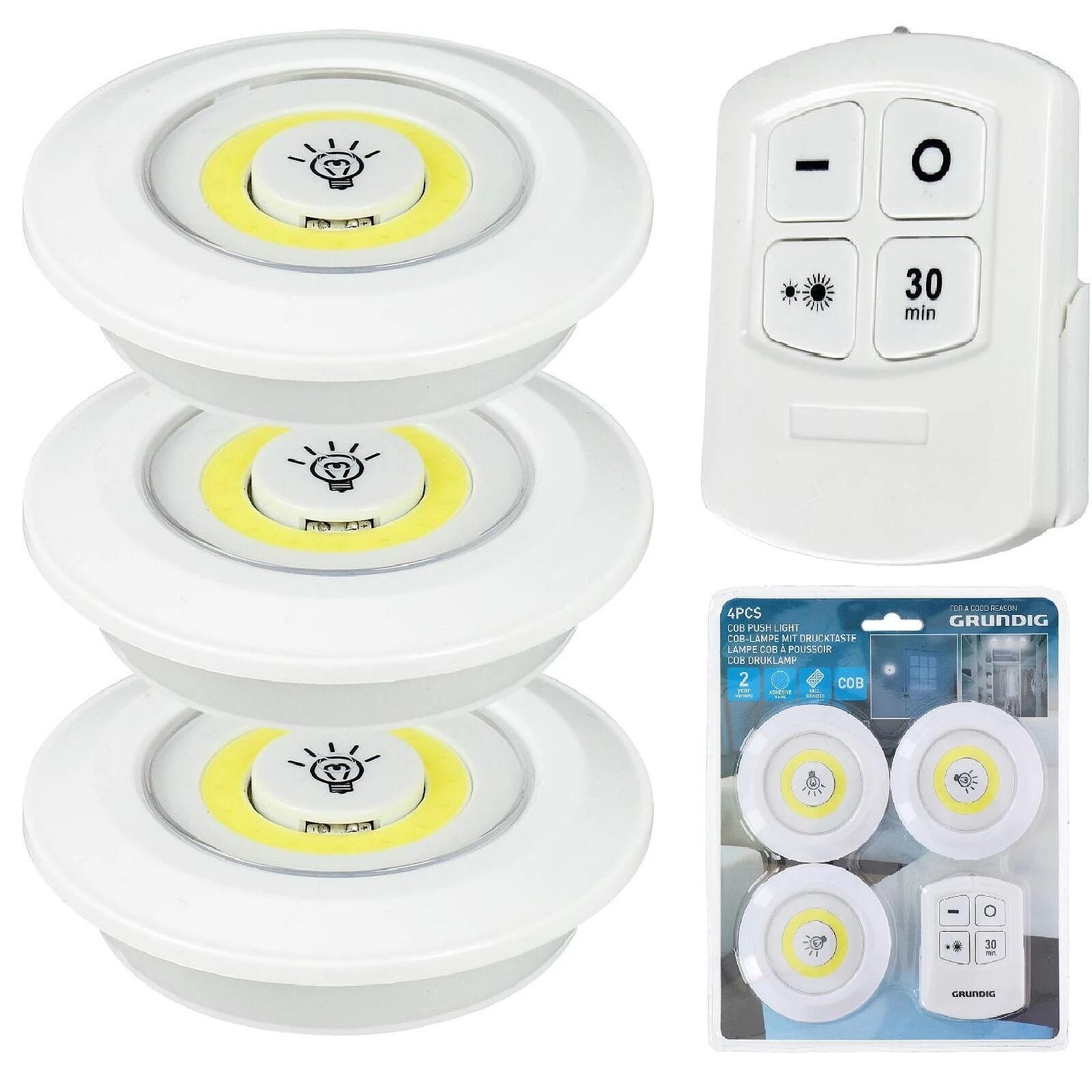 Безжични LED луни с дистанционно управление 3/6 бр. комплект