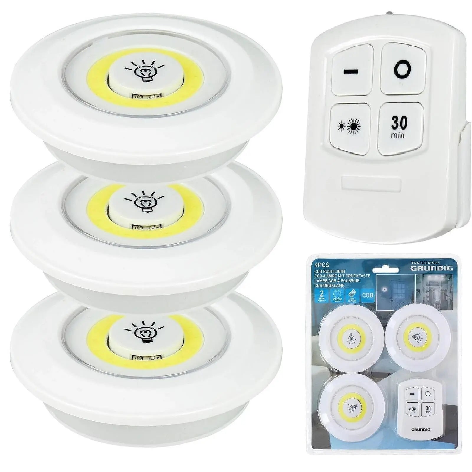 Wireless LED moons with remote control 3/6 pcs. set Aventra Store