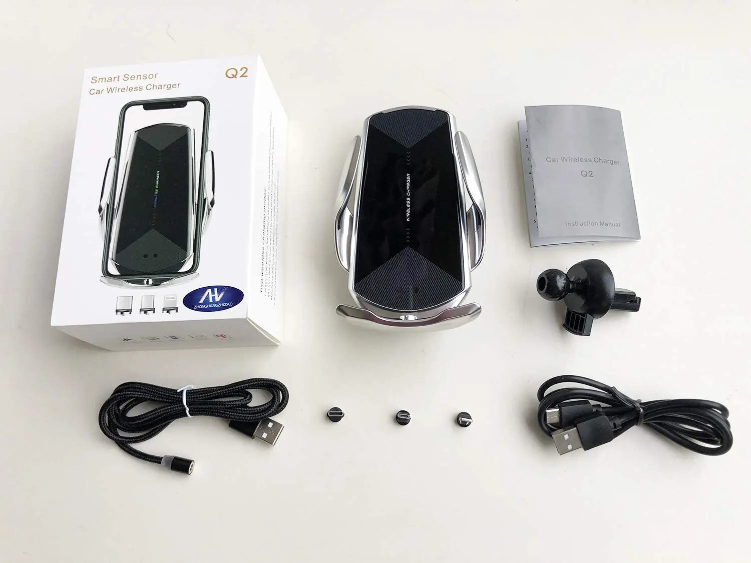 Безжично зарядно за кола с автоматично захващане – 15W Aventra Store