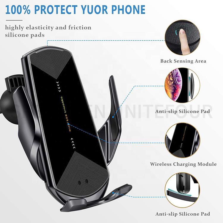 QI Wireless Q2 Fast Charge 15W Car Charger