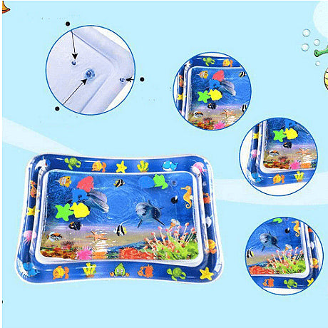 Център за активност, Воден килим за бебета, Многоцветен