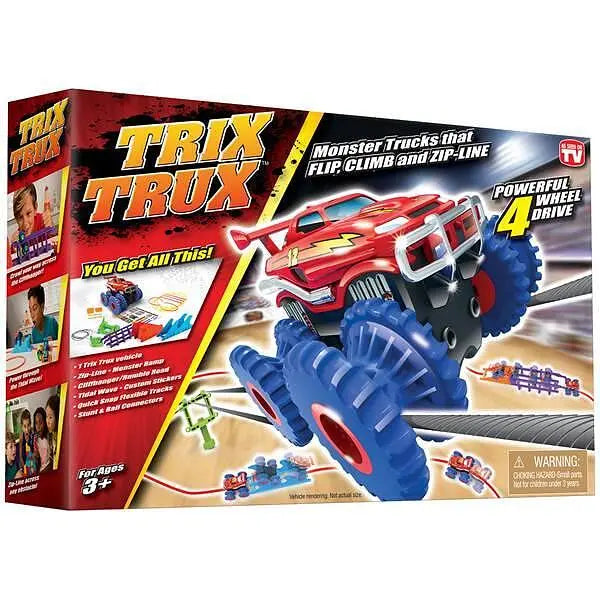 Чудовищен Комплект за Трикове Trix Trux- коли, писта и рампи Aventra Store