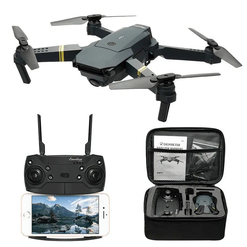 998PRO FUll HD 2mpx Wifi drone with remote and wide angle camera Aventra Store