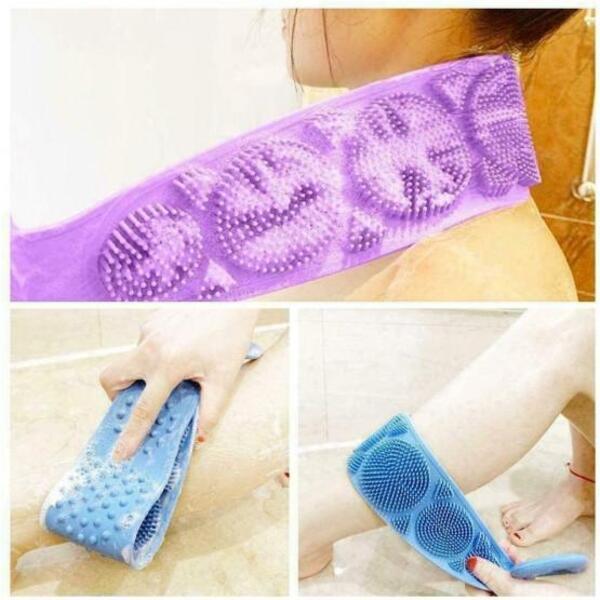 Ексфолираща и масажираща гъба за гръб и тяло