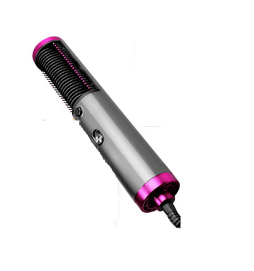 Electric hair straightening brush, Hair dryer, 3 programs, Grey Aventra Store