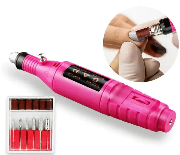 Electric nail file for manicure and pedicure, Ergonomic design Aventra Store