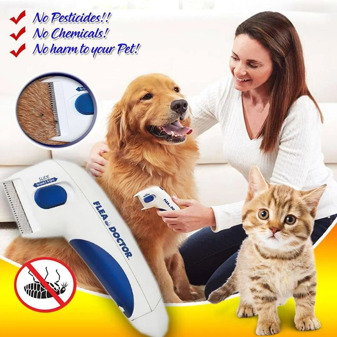 Електрически гребен за кучета и котки Flea Doctor Aventra Store