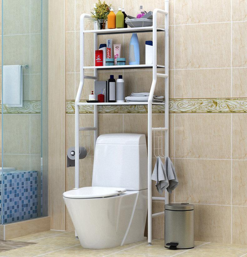 TOILET RACK 3 rows 65cm wide /white/