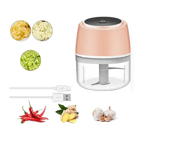 Cordless electric nut and spice chopper, Mini, USB charging Aventra Store