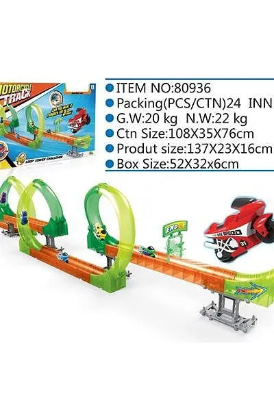 Играчка писта с мотоциклет Stund SHOW Aventra Store