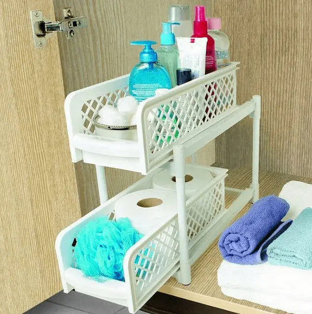 Pull-out drawer baskets. Portable and compact cabinet Aventra Store