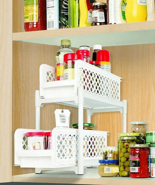 Pull-out drawer baskets. Portable and compact cabinet Aventra Store