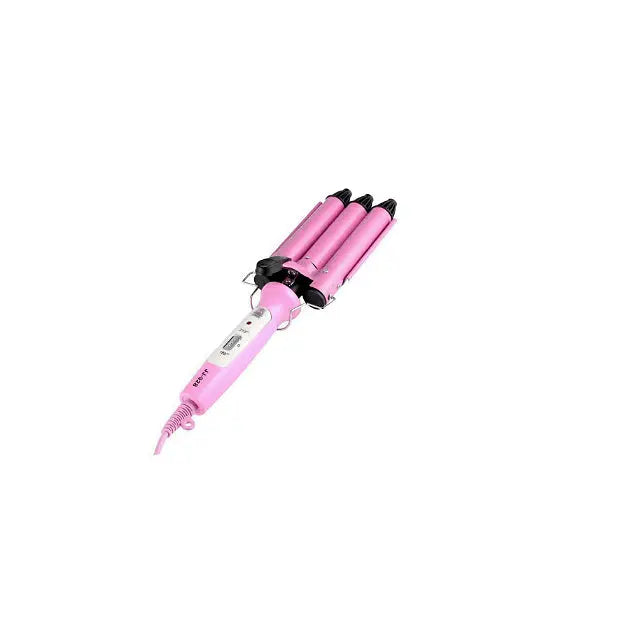 Ceramic retro hair straightener, 80-210 C, Pink Aventra Store