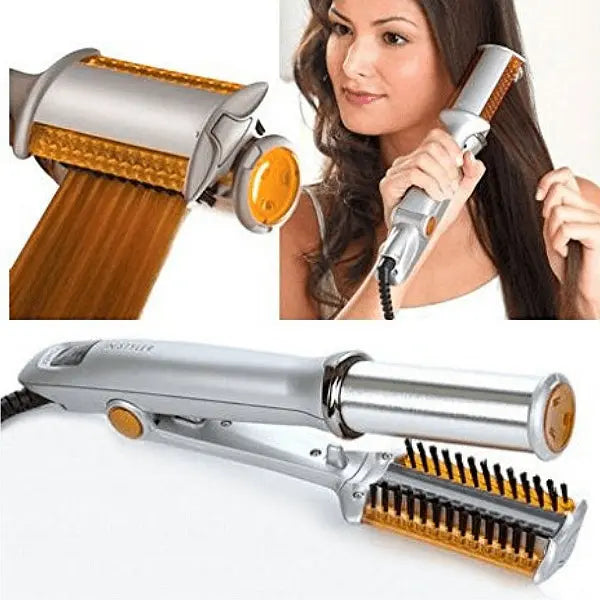 Combined hair straightener and curling iron 3in1 Aventra Store