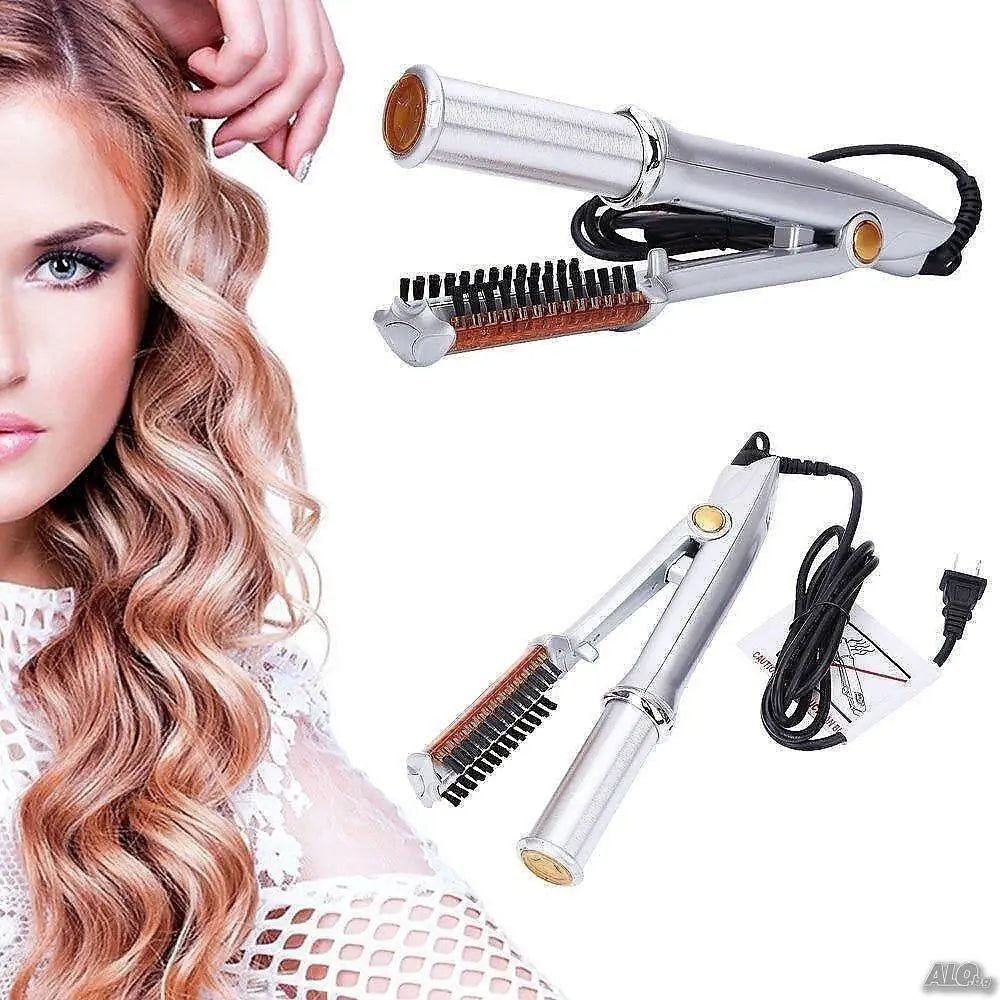 Combined hair straightener and curling iron 3in1 Aventra Store