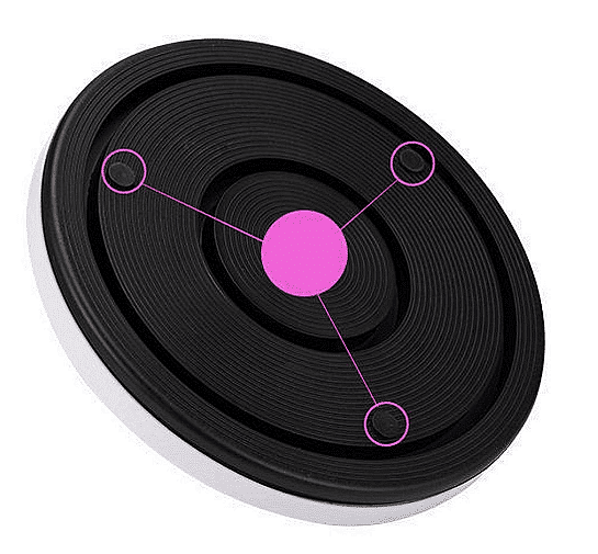 Комбиниран уред за масаж и фитнес, 3D масажираща постелка, Противоплъзгаща основа