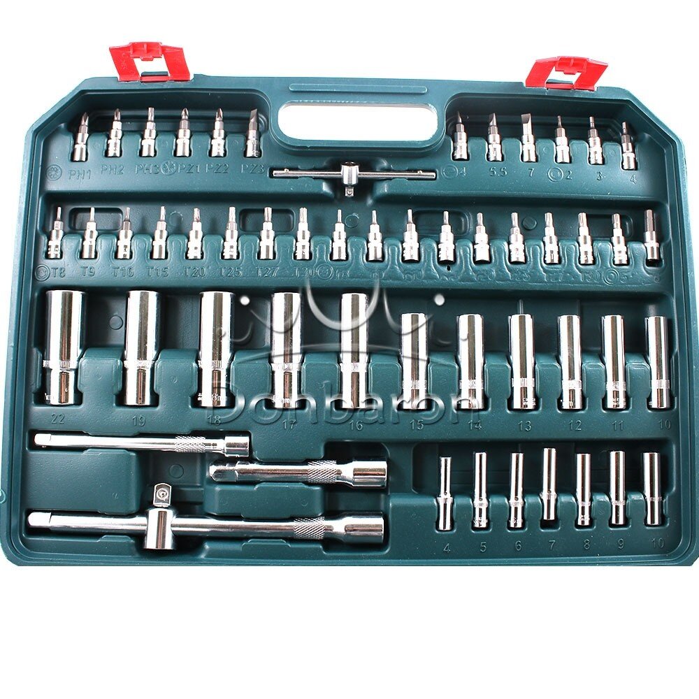 Комплект инструменти - гедоре в куфар TA202, 171 части