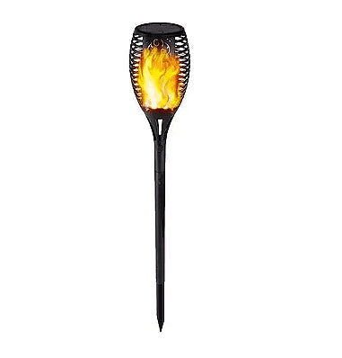 Комплект LED соларни лампи тип Факел с пламъчен ефект 4 бр