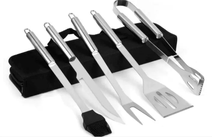 BBQ Bdown Stainless Steel Cutlery Set, Elegant Box, 6 Pieces Aventra Store