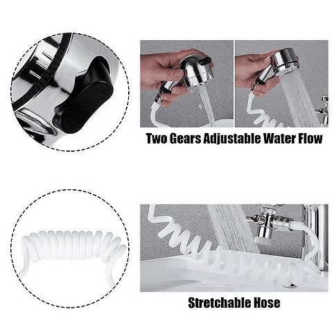 Комплект приставки за пръскачка за мивка, функционална и практична