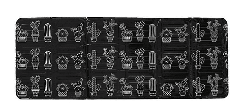 Кухненски протектор за готвене, Алуминий, Топлоустойчив, Черен