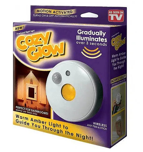 Lamp with warm light and motion sensor, Wireless Aventra Store