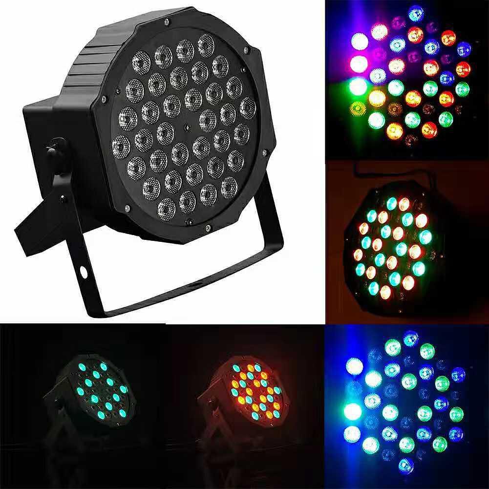 Powerful spotlight for decoration LED Mini Flat Par Light OEM, 4 modes, 36 led diodes