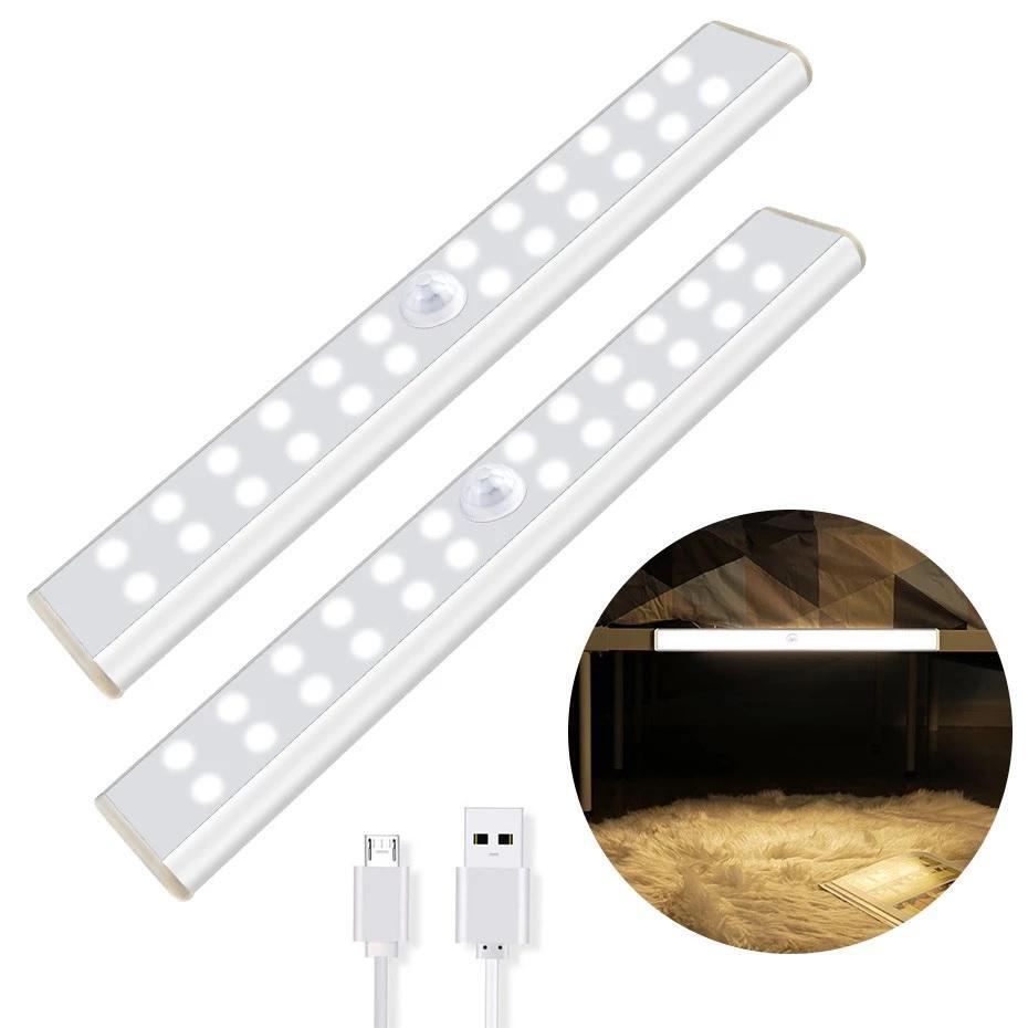 LED лампа безжична със сензор и магнит 30см 40Leds Aventra Store