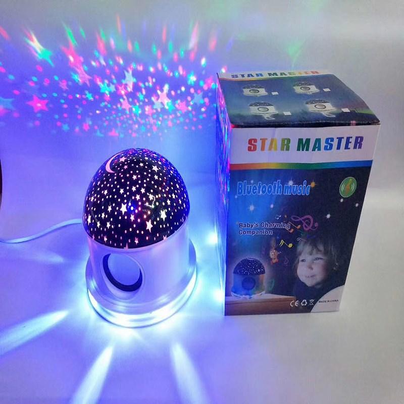 LED лампа bluetooth Колонка Star Master Music