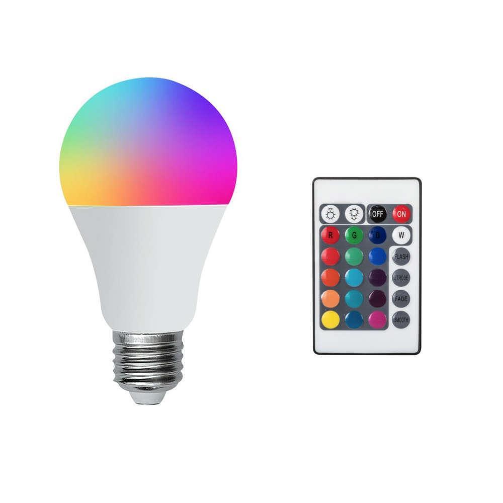 LED RGB крушка с дистанционно 16 цвята Aventra Store
