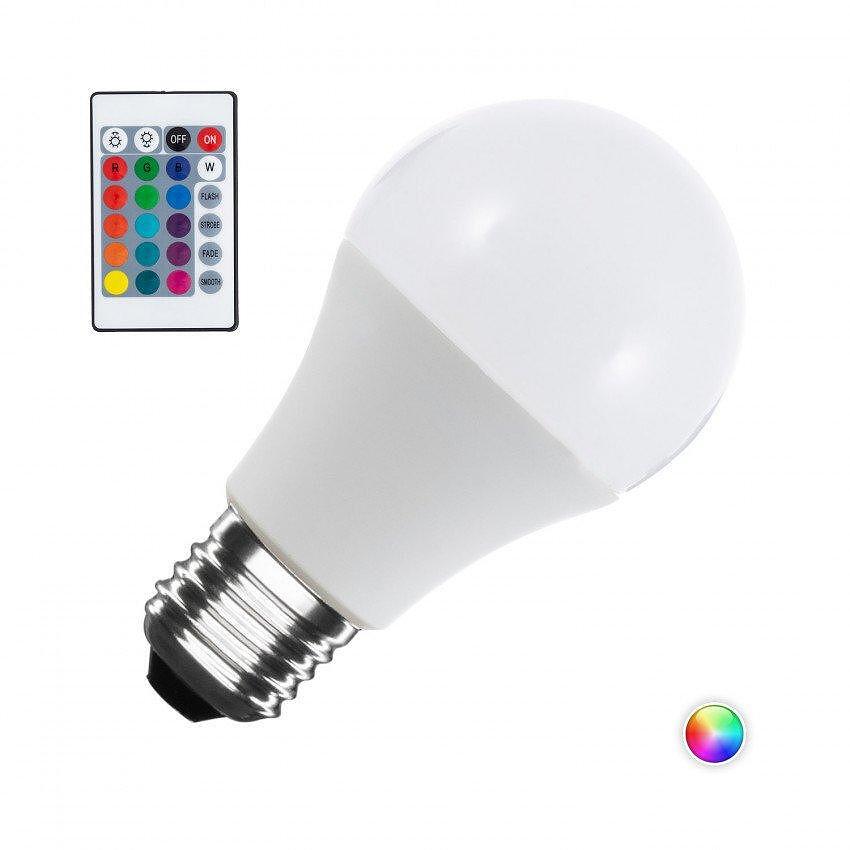 LED RGB крушка с дистанционно 16 цвята Aventra Store