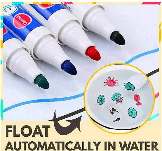 Магически водни флумастри, Magic pens, 11 броя, Подарък лъжичка Aventra Store