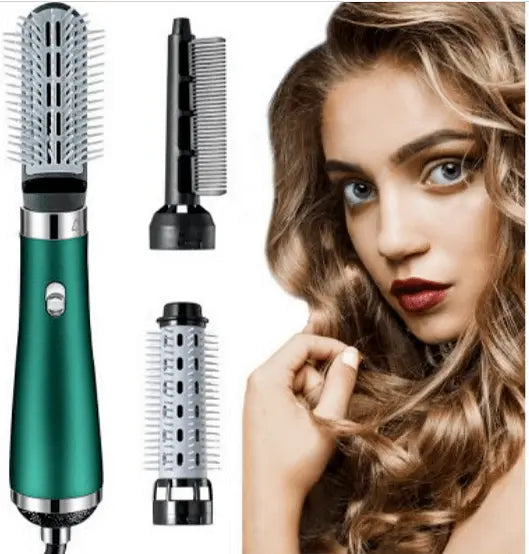 Hair curler 3in1, Heats quickly, Quick hair styling, Green Aventra Store