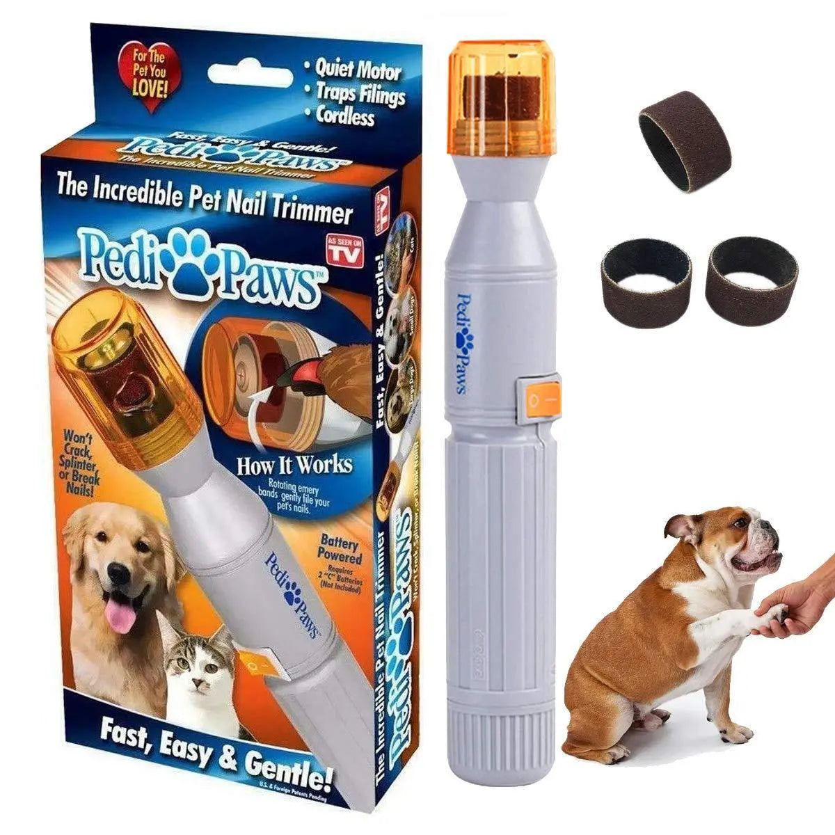 Машинка за скъсяване и пилене на нокти PEDI PAWS Aventra Store
