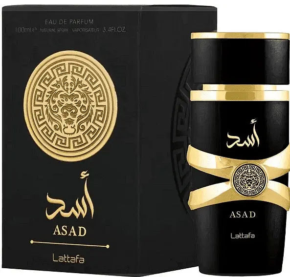 Men's perfume, Lattafa Asad, 100 ml. Aventra Store